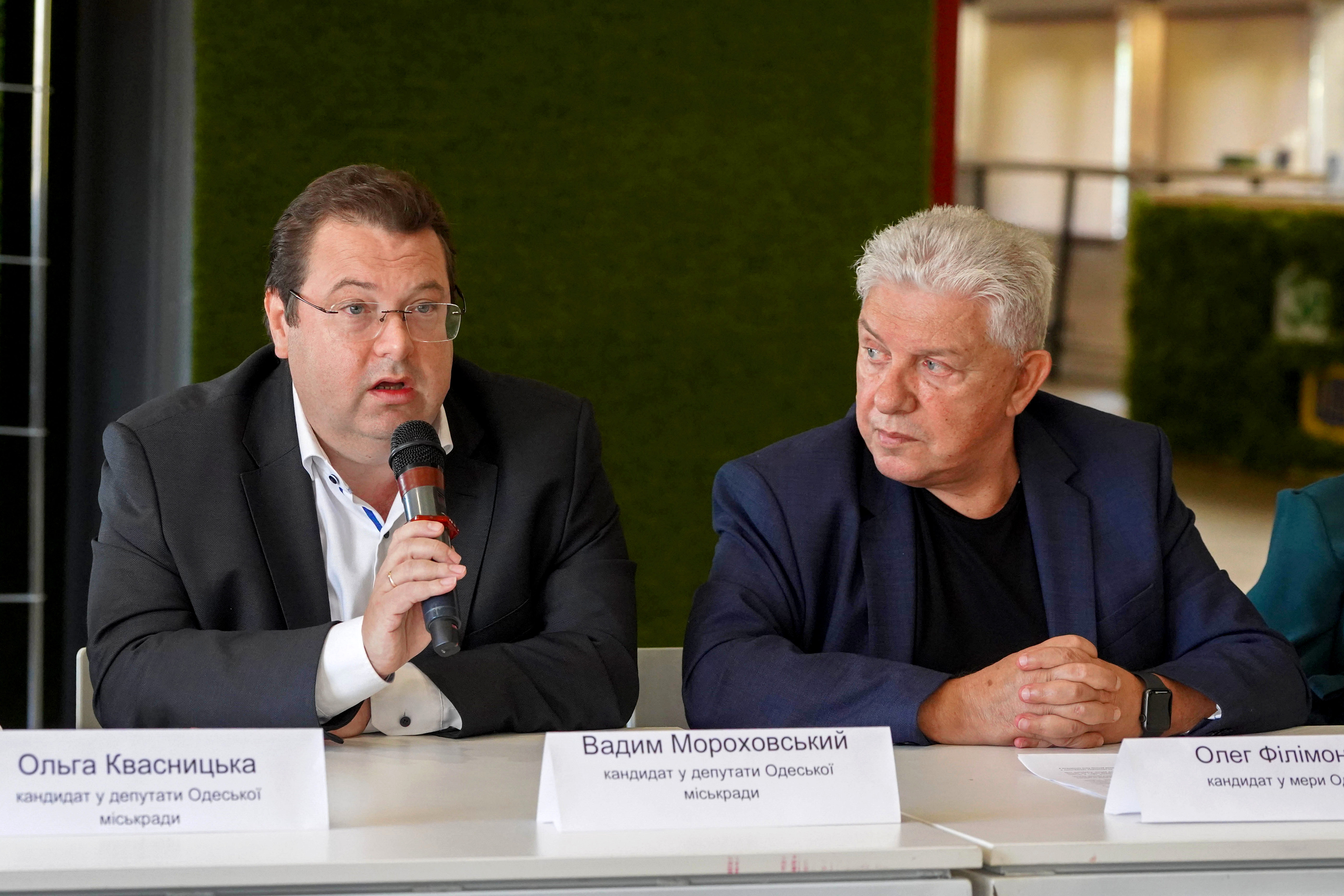 Кандидат в мэры Одессы Олег Филимонов представил свою команду и программу